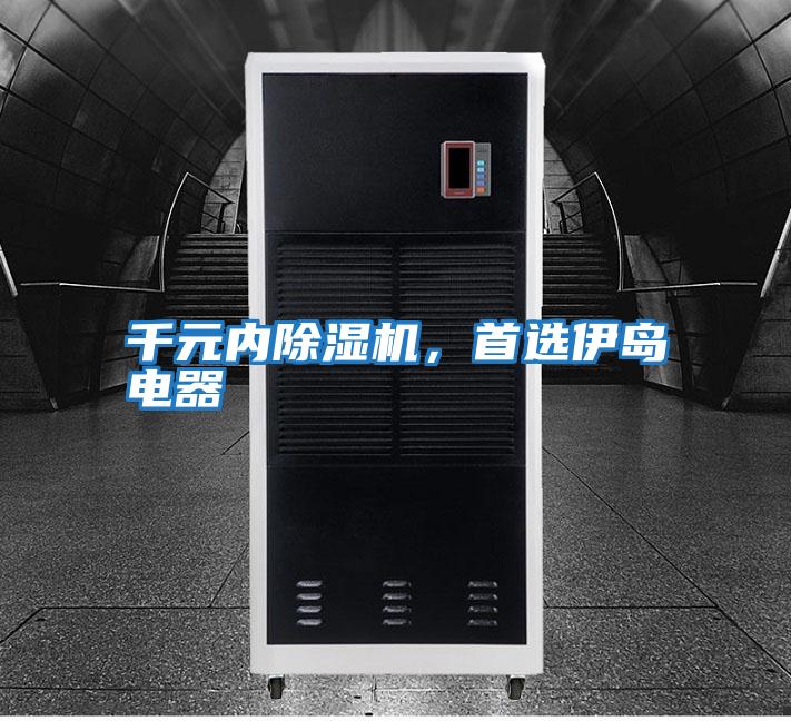 千元內除濕機，首選伊島電器