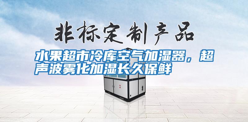 水果超市冷庫(kù)空氣加濕器，超聲波霧化加濕長(zhǎng)久保鮮