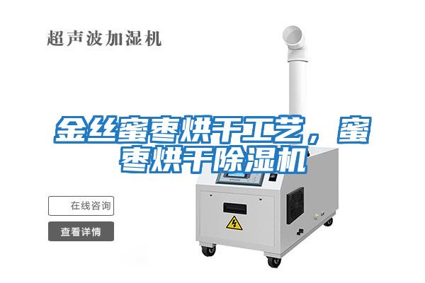 金絲蜜棗烘干工藝,蜜棗烘干除濕機(jī)