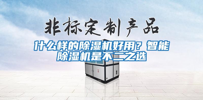 什么樣的除濕機好用？智能除濕機是不二之選