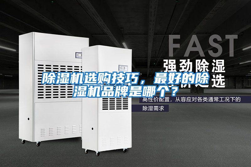 除濕機選購技巧,最好的除濕機品牌是哪個?