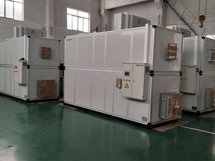 濟南銘威化工鋰電池鈷酸鋰零下40℃露點,三臺全新風轉輪除濕機組
